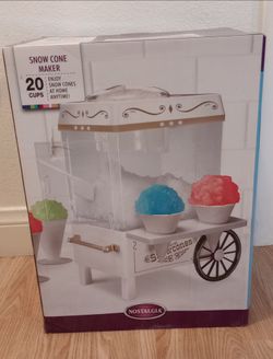 Nostalgia Snow Cone Maker - New