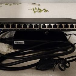 Linksys LGS116P 16 port switch with POE 80W