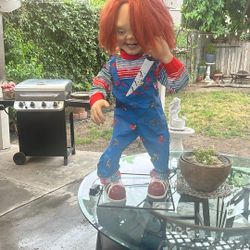 3.5 FT Animated Chucky Doll