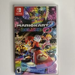 Mario Kart 8 Deluxe priced to sell fast like new