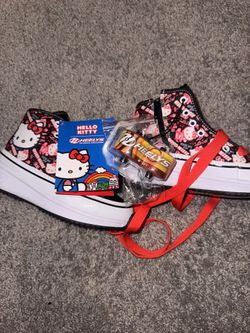 kids hello kitty heelys shoes