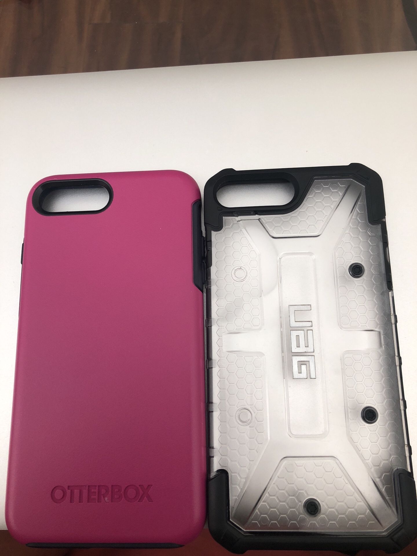 Otterbox and UAG IPHONE 8 Plus Phone Cases-$25 each or both for $40!