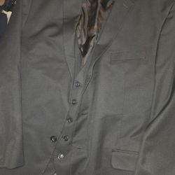 MENS DRESS JACKET AN VEST NO FLAWS PERFECT SEE ALL PICS SIZE XL SELLING TOGETHER