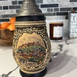 Antique German Beer Stein 
