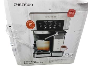 Chefman Barista Pro Black Small Kitchen Appliance