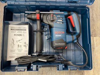 BOSCH RH328VC 1-1/8" CORDED SDS-PLUS CONCRETE/MASONRY ROTARY HAMMER DRILL WITH DEPTH GAUGE + CASE