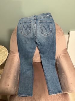 MOTHER The Mid Rise Dazzler Ankle Jeans – Tropic Like It’s Hot – Size 27