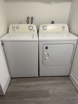 Amana Washer & ELECTRIC Dryer Set – $500 OBO – Fallbrook