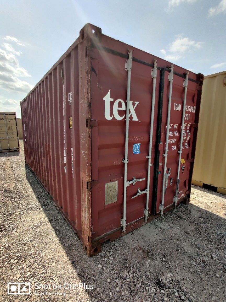 20ft Wind & Water Tight Shipping Containers For Sale
