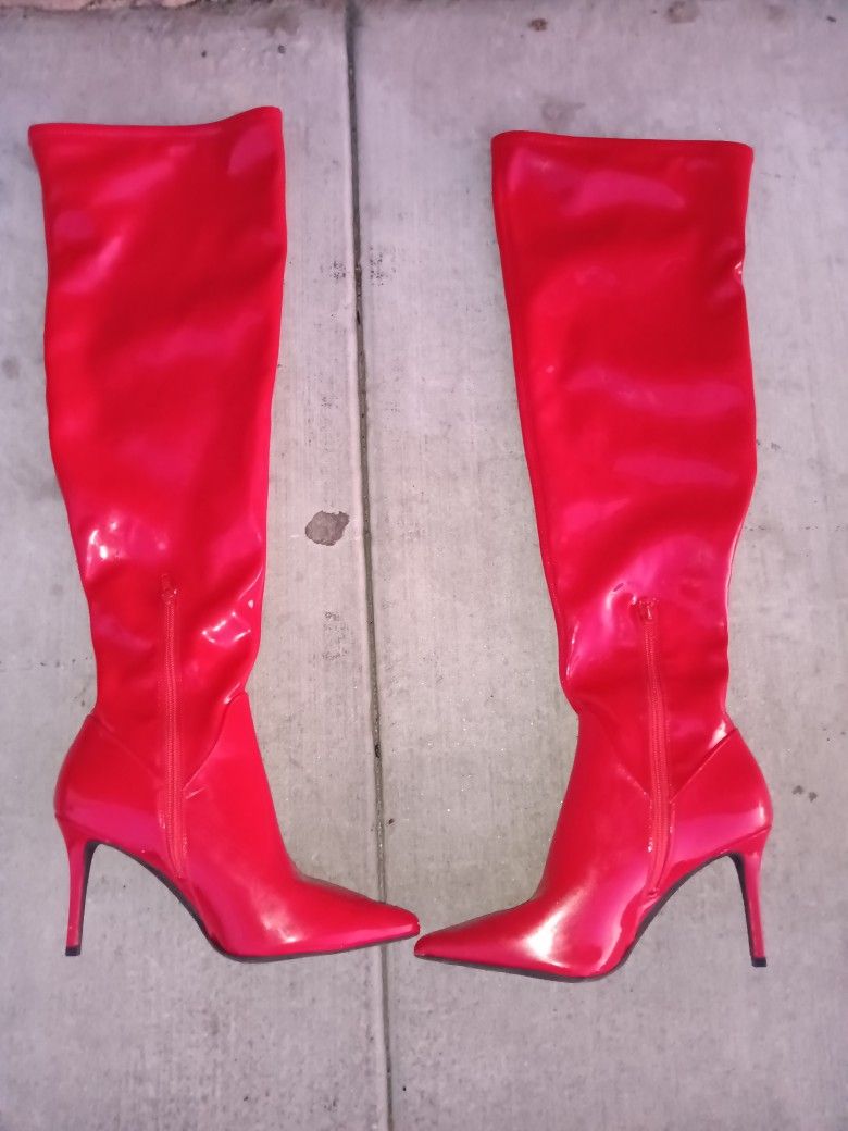 Jessica Simpson Thigh High Boots.