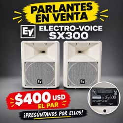 Speakers EV  SX 300