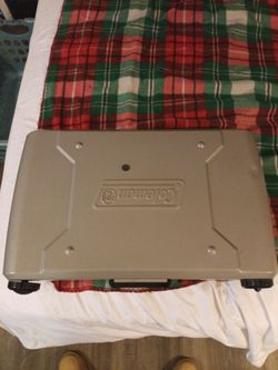 Coleman grill with burner. Just needs cleaning. Works with propane