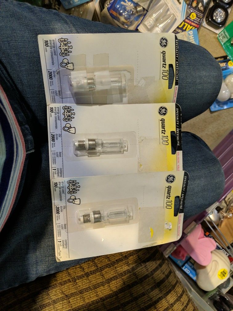 Ge quartz 100 Bulbs