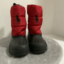 Polo Ralph Lauren boots Red/Black
