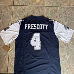 Men’s Cowboys Dak Prescott #4 Jersey 