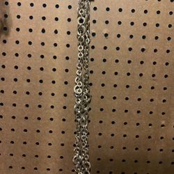 Long Silver Chain Necklaces (by Daisy Fuentes)$10