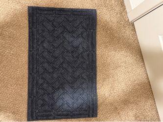 Floor/Door mat-navy blue
