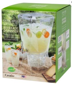 Acrylic Beverage Dispenser 