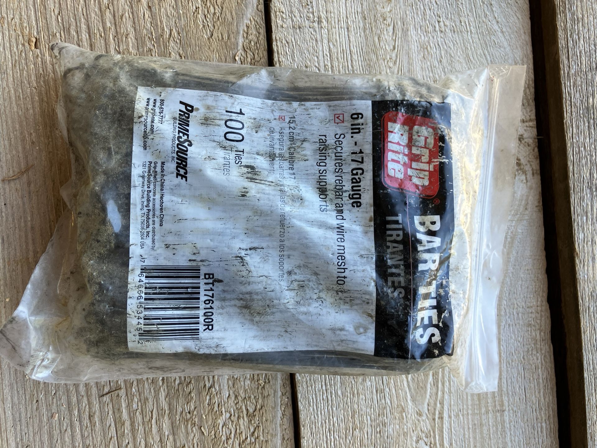 Rebar Ties (count @150)