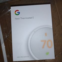 Google Nest E Pro Series Learning Thermostat 
