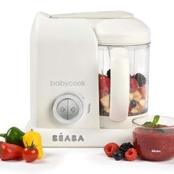 BEABA Babycook Solo 4 in 1 Baby Food Maker Puree Steamer & Blender
