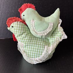 Handmade Country Farm Happy Hens 