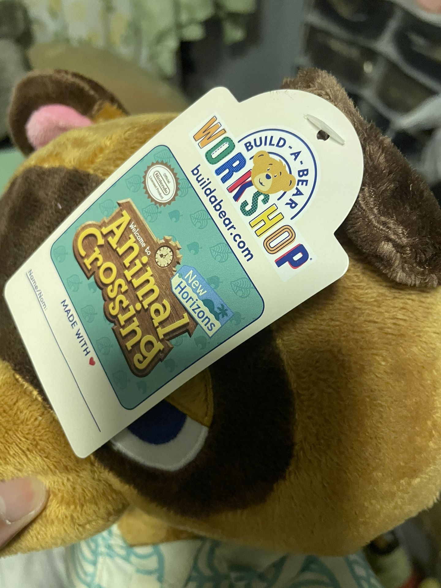 Tom Nook Animal Crossing Build A Bear