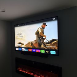 65 inch Samsung tv + audio