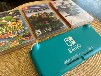 Nintendo switch lite BUNDLE