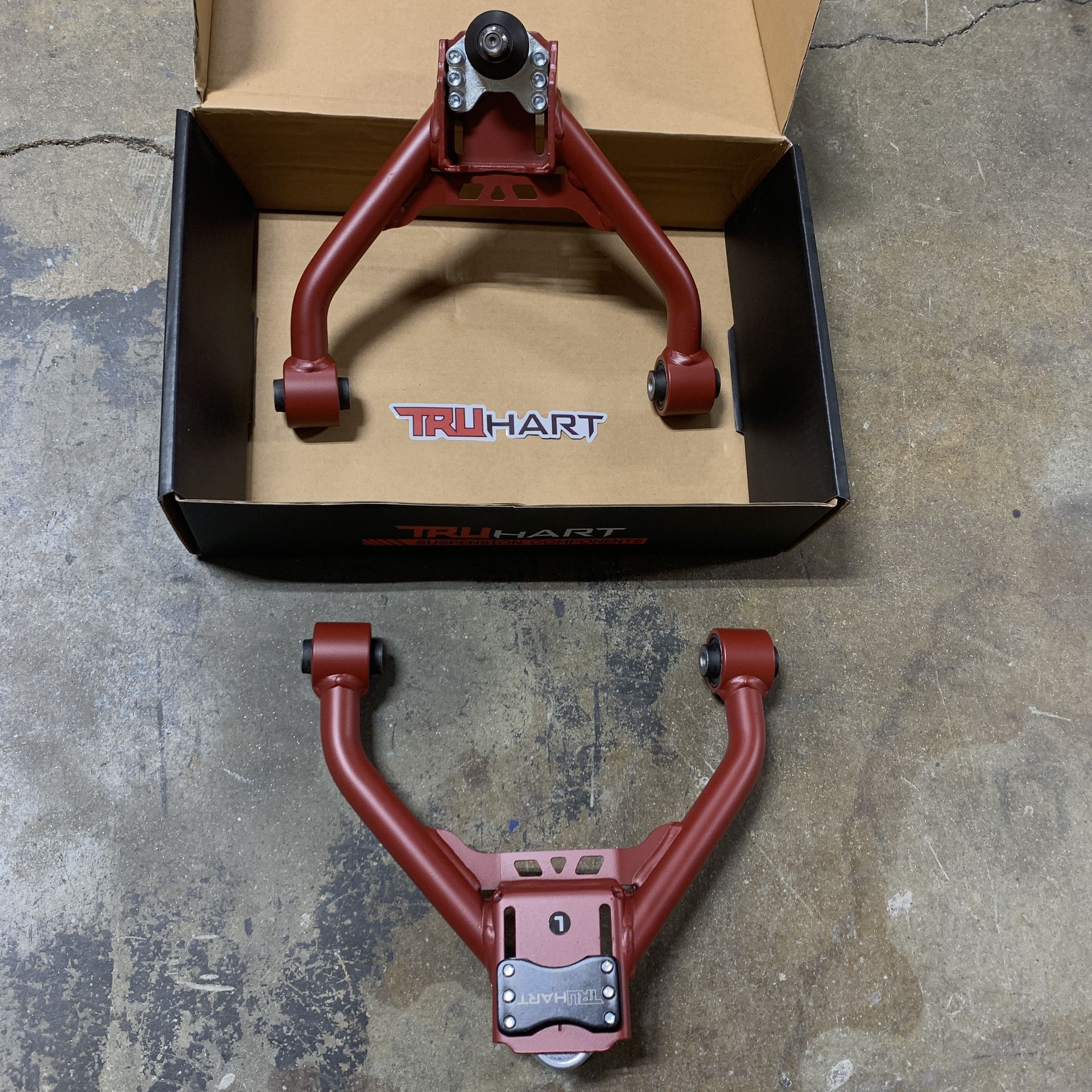 TruHart Front Camber Kit for Nissan 370z, Infiniti G35, Q50, Q60, Q70 (TH-N209)