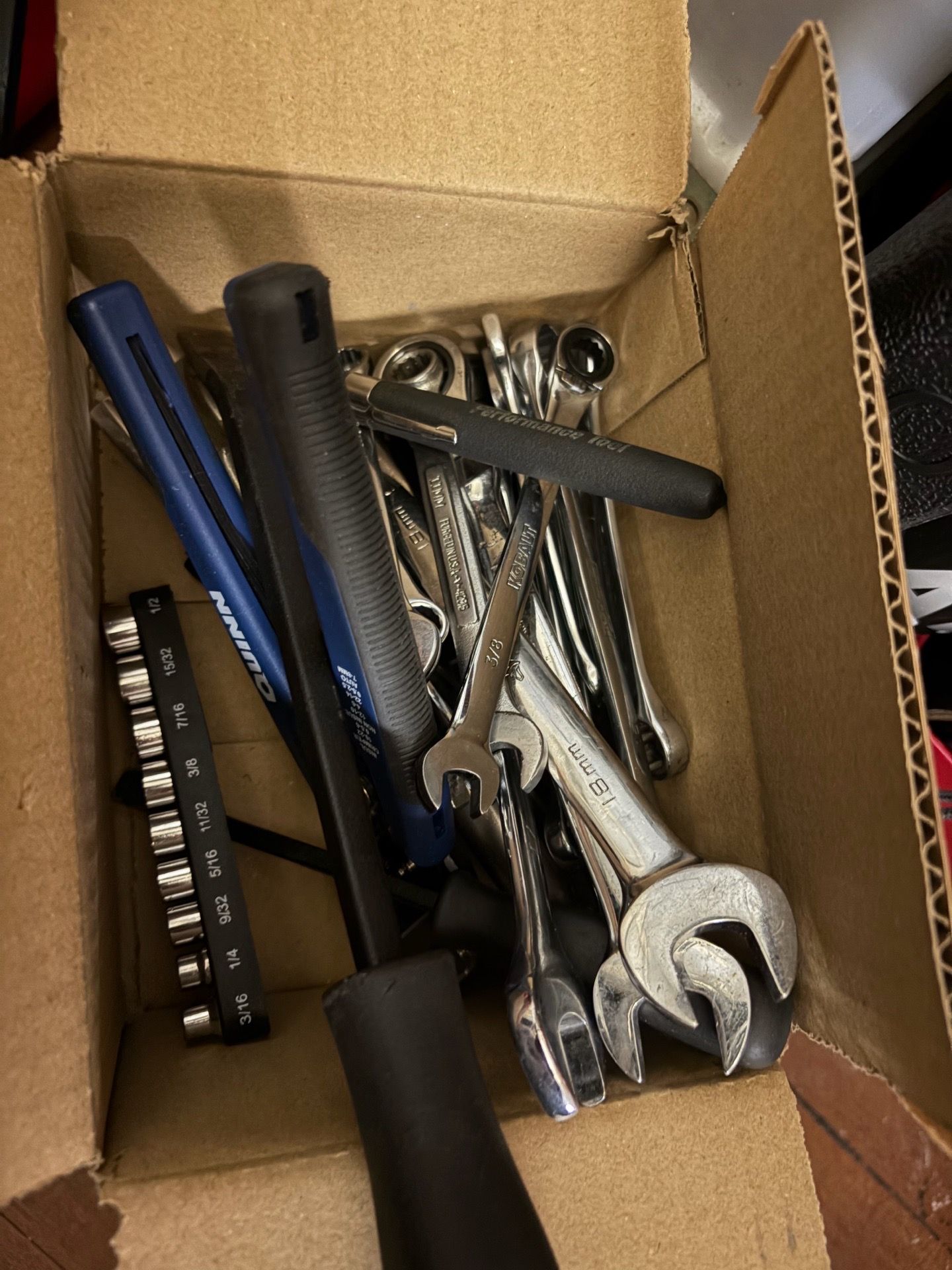Assorted tools