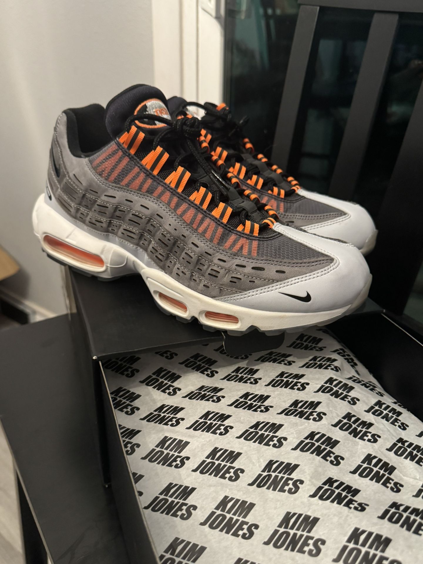 Kim Jones Air Max 95s – Size 11 – $220 (Like New),All Products : American Fashion Style Bags On Sale