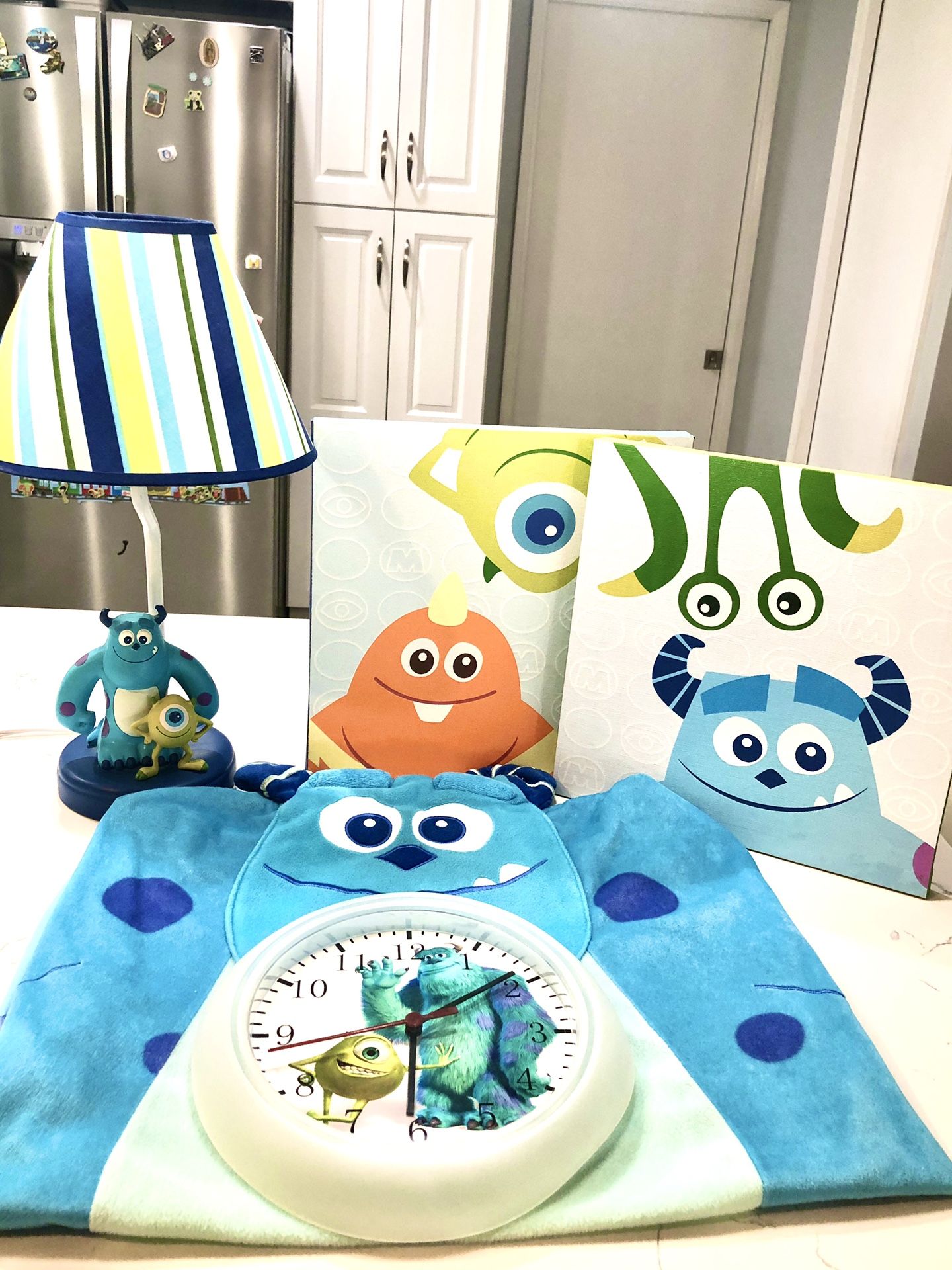 Monsters Inc. children’s room decor
