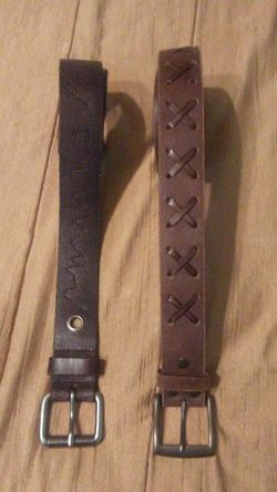 NICE MENS LEATHER BELTS