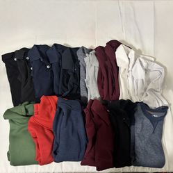22 pieces - Size 8 boys/girls uniform shirts! All for $35!
