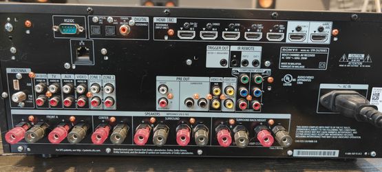 Sony audio video receiver