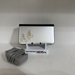 Nintendo 3ds XL silver Mario & Luigi Edition 
