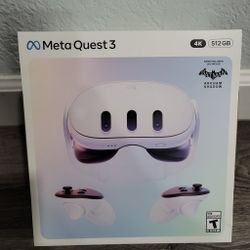 Meta Quest 3 512GB  with Batman Arkham game 