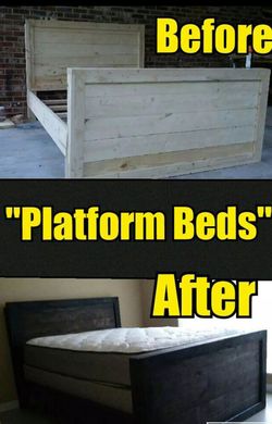 Platform beds