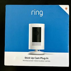 BRAND NEW Ring Stickup cam - Indoor/Outdoor - Wired