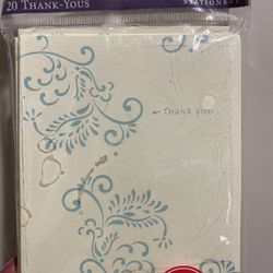 Thank You Cards with Envelopes 