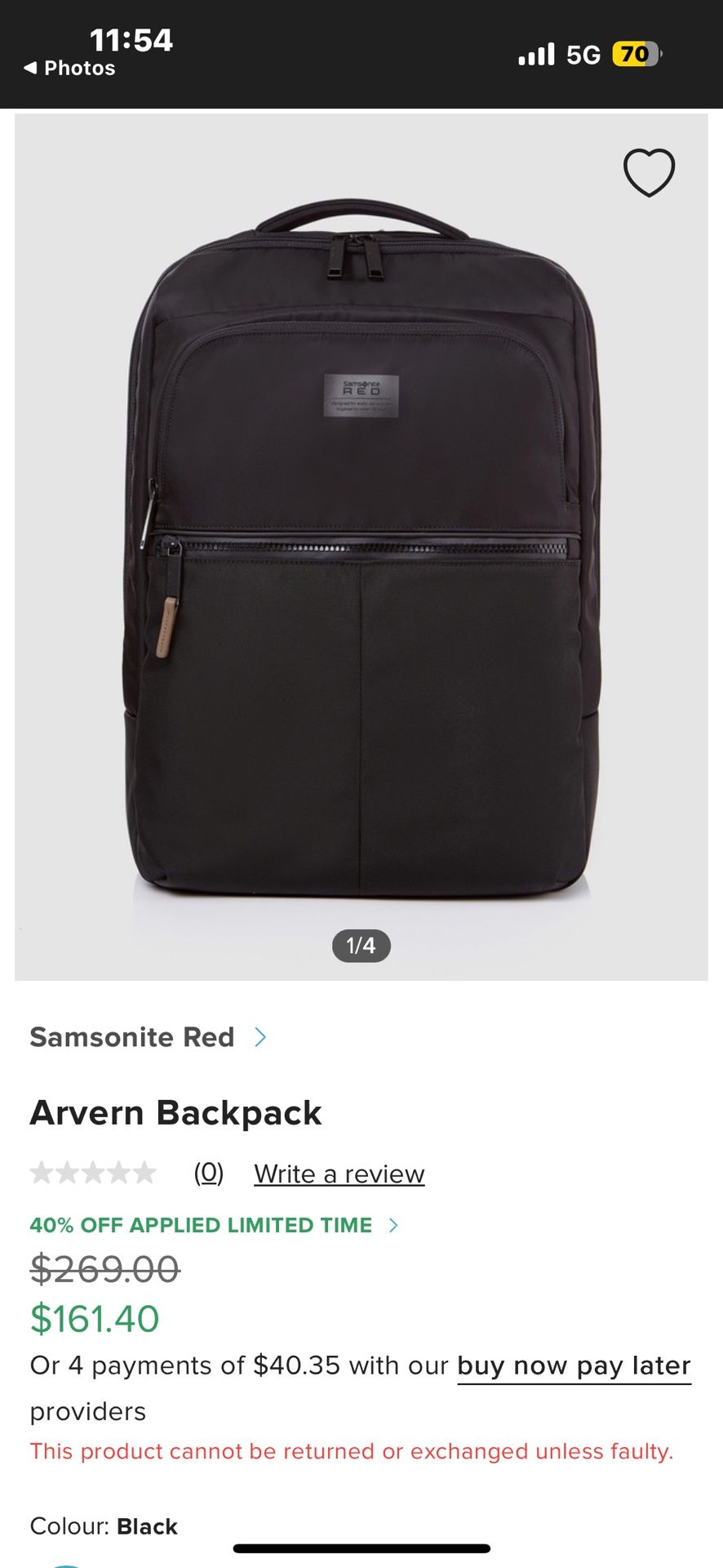 Samsonite RED Avery Laptop Backpack