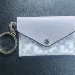NWOT Kate Spade Card Holder Keychain 