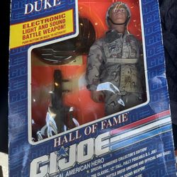 Hasbro G.l. Joe Hall of Fame Duke 12-inch electronic action figure