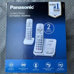 Panasonic Cordless Phone with Answering Machine Like New