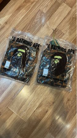 MCM X BAPE collab hoodie