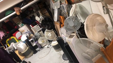 Air condition and fan for sale different the prices they all were good