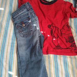 True Religion Outfit For Boys