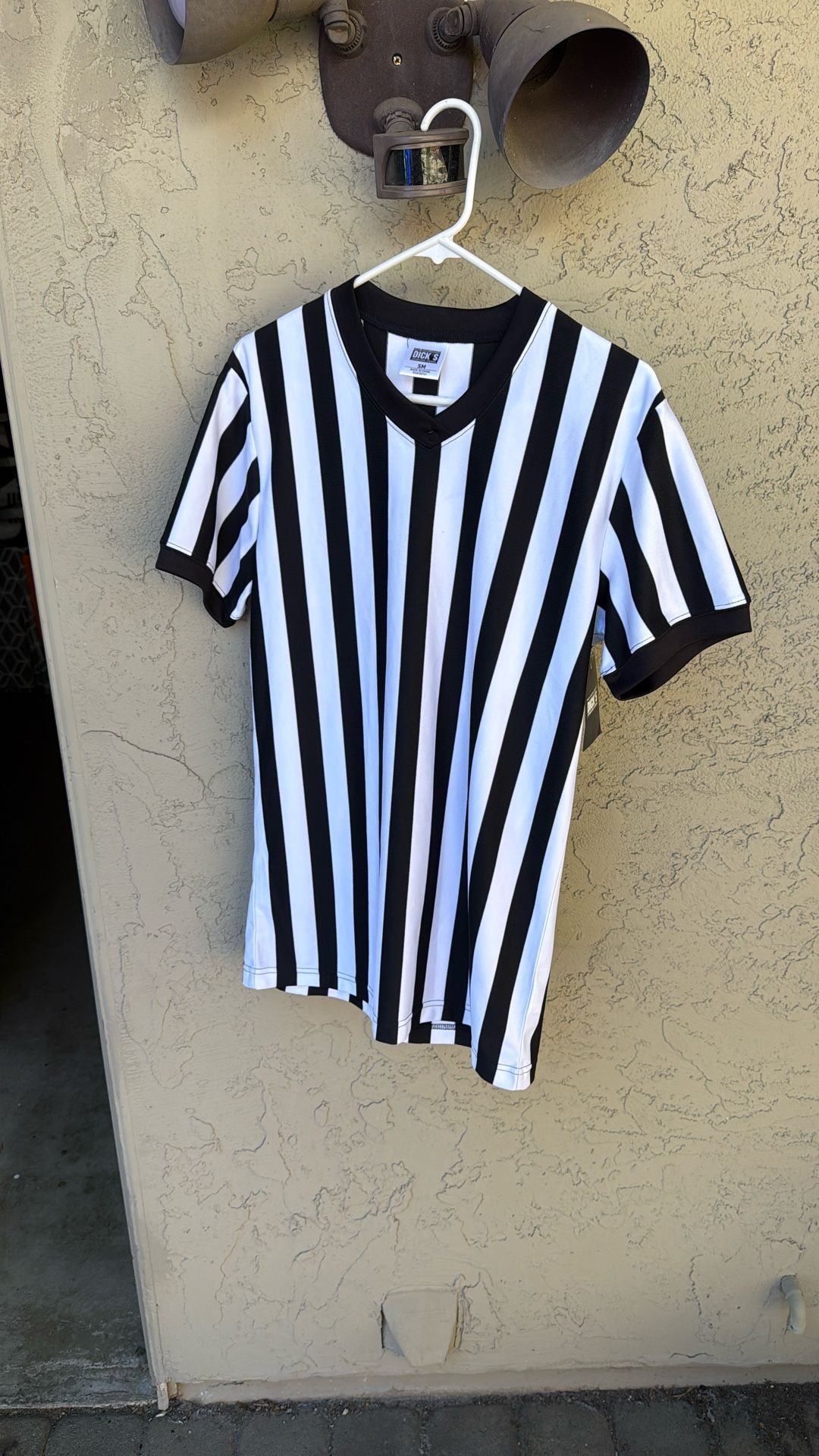 Size Small S Referee Jersey With Tags HALLOWEEN new