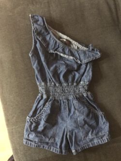 Little girls jeans jumper size 4